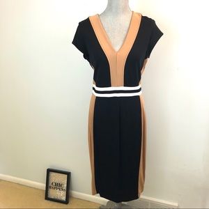 H&M colorblock dress